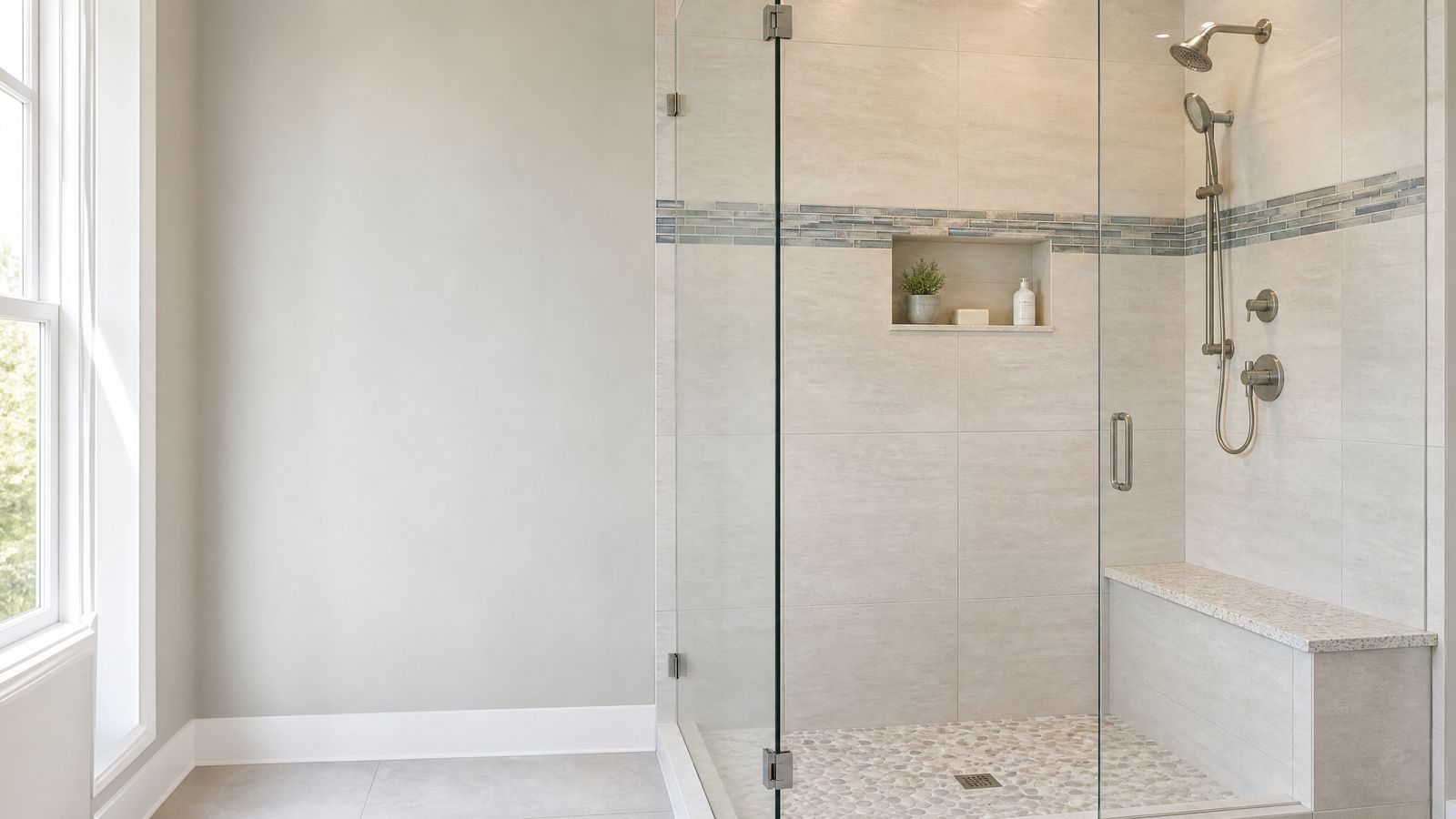 Bathroom planning detail relevant to bathroom tile installation scope